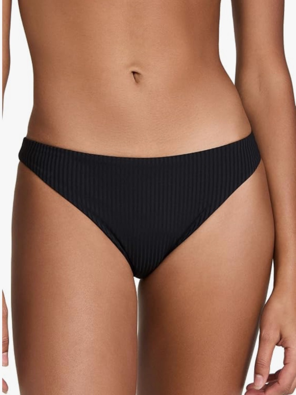 Vitamin A Midori Bottom in Black EcoRib